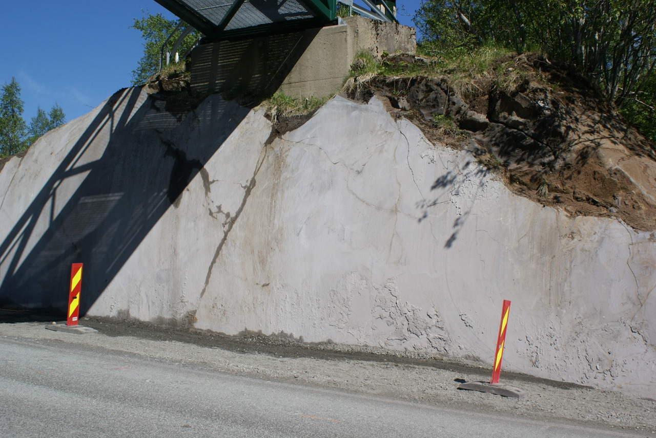 Hvit granittbenkeplate med subtile sorte årer